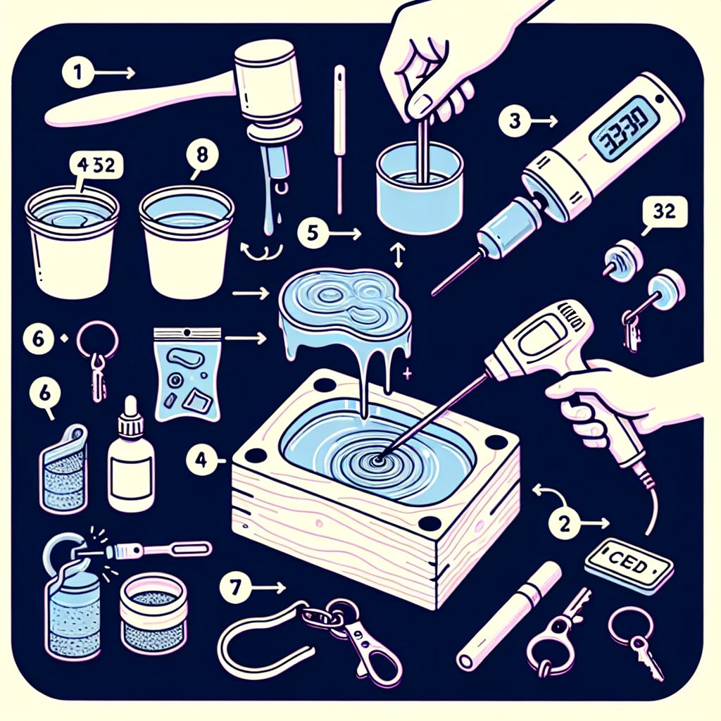 Easy UV Resin Keychain Tutorial for First-Timers