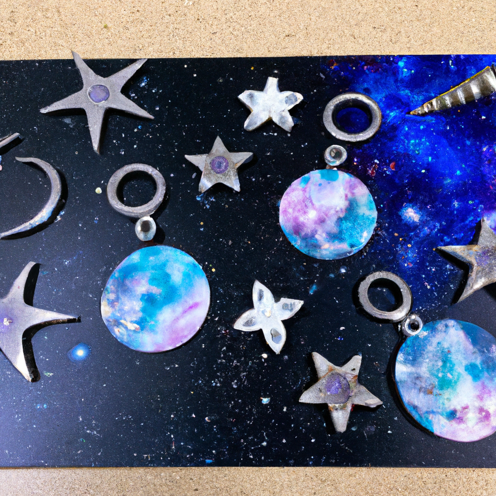 Galaxy-Inspired Resin Jewelry Tutorial